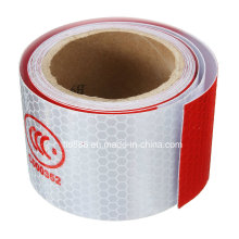 3m White/Red Reflective Safety Warning Conspicuity Tape with CCC